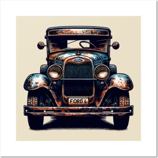 Ford Model A Posters and Art